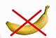 No bananas allowed, because the only correct shape for a speed bag is the tear drop!