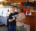 Me and Donnie Blanks (RealGymm), Keyport, NJ, October 2009