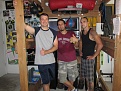 Me and Tim in the "cage" in Tim's garage, Altamonte Springs, FL, sometime in 2009